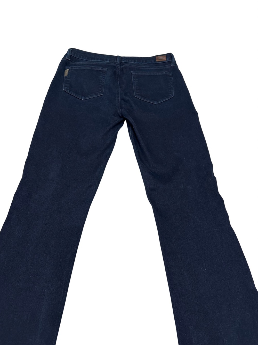 PAIGE Manhattan Dream Catcher Dark Wash Slim Bootcut Jeans USA Size 32 x 34 - Picture 7 of 11
